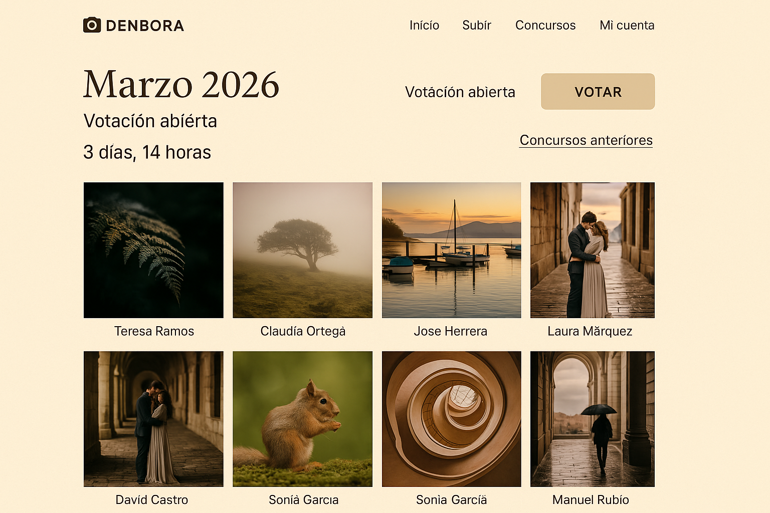 Mockup variante A — Editorial sereno